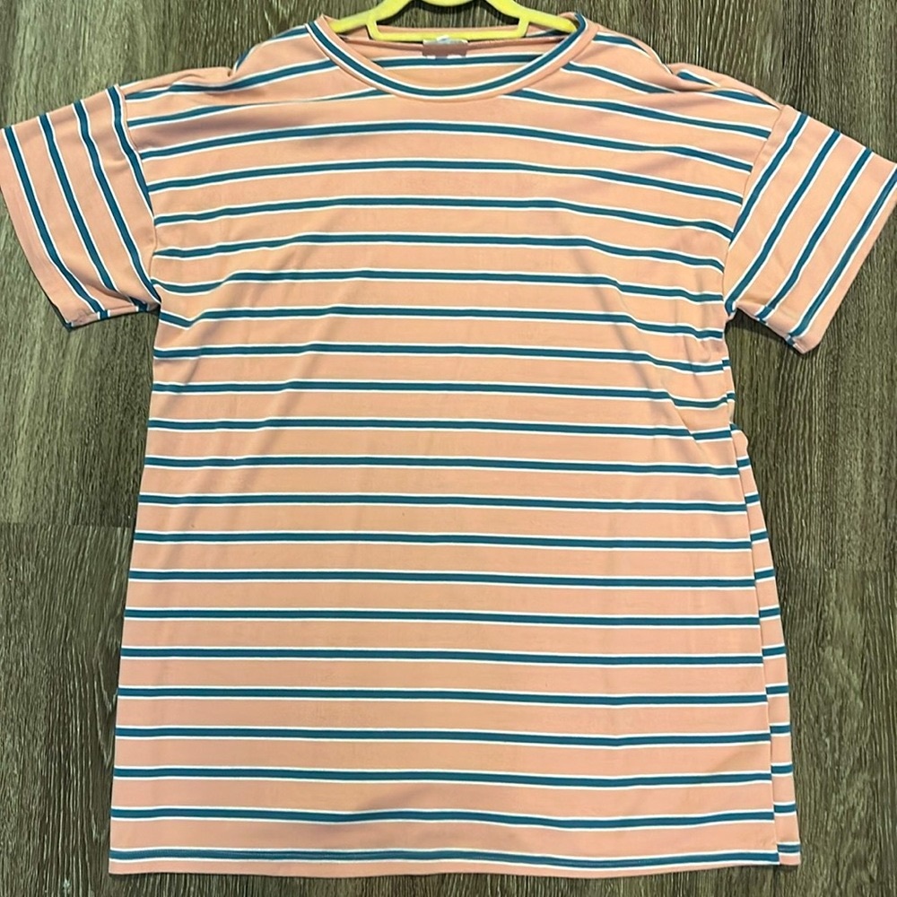 Superdown striped t-shirt dress